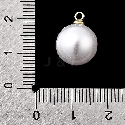 ABS Plastic Imitation Pearl Pendants FIND-H052-01G-04G-1