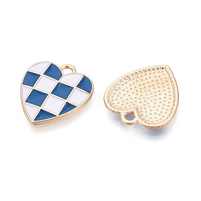 Alloy Enamel Pendants ENAM-S121-176F-RS-1