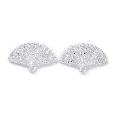 Transparent Acrylic Pendants TACR-A004-07A-02-1
