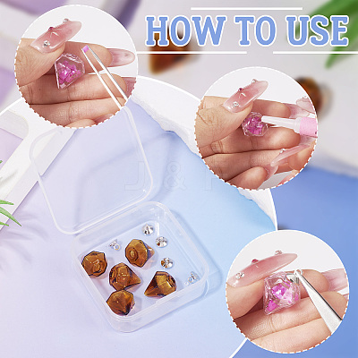 DIY Diamond Glass Bottles Pendants Making Kits DIY-TA0012-40E-1