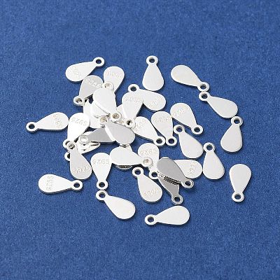 925 Sterling Silver Chain Extender Drop STER-G040-01A-1