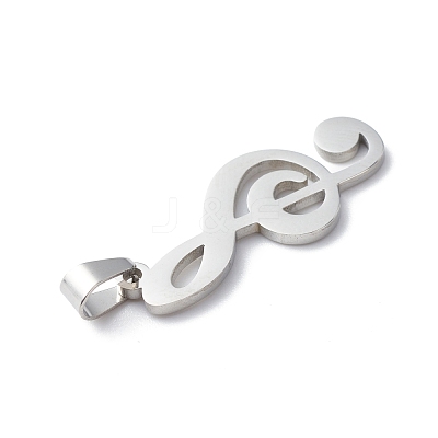 Non-Tarnish 304 Stainless Steel Pendants STAS-F279-02E-1