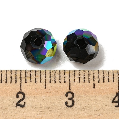 Electroplate Glass Beads EGLA-Z004-01B-15-1