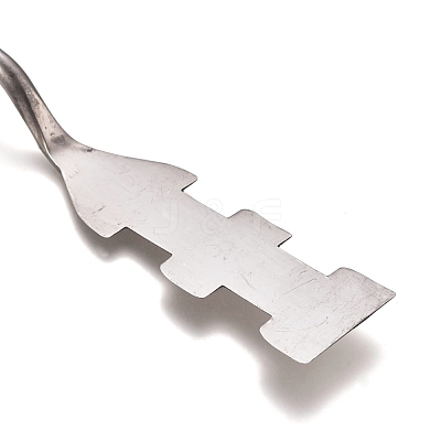Stainless Steel Paints Palette Scraper Spatula Knives TOOL-L006-17-1