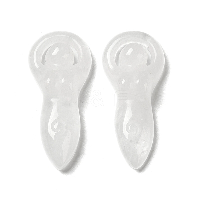 Natural Quartz Crystal Pendants G-C091-02E-1