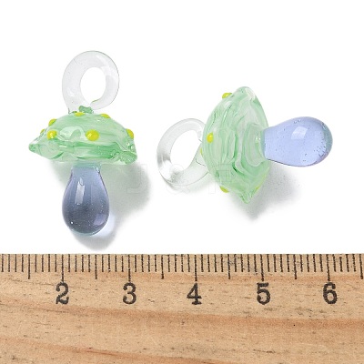 Handmade Lampwork Pendants LAMP-M021-01C-1