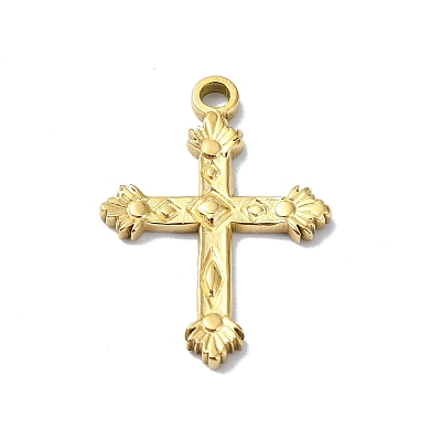 Ion Plating(IP) 304 Stainless Steel Pendants STAS-B058-17G-01-1