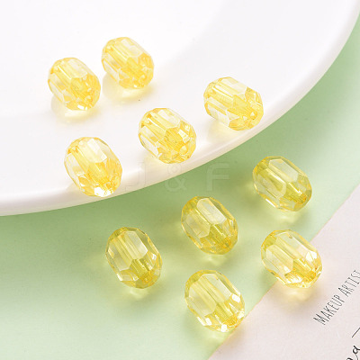 Transparent Acrylic Beads TACR-S154-24A-81-1