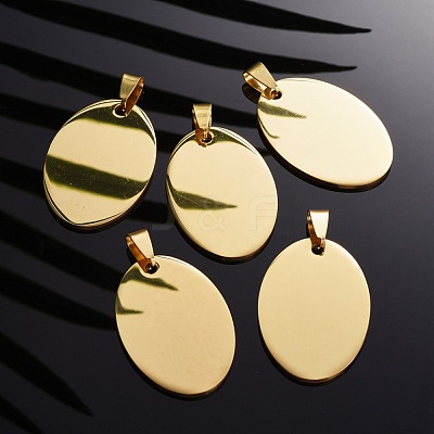 304 Stainless Steel Pendants STAS-I140-18G-1