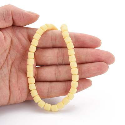 Polymer Clay Bead Strands CLAY-T001-C46-1