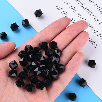 Opaque Acrylic Beads MACR-S373-112B-A01-1