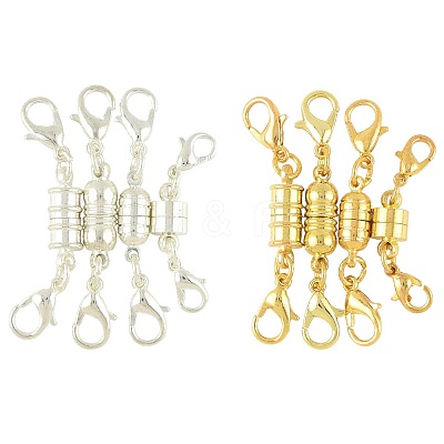 8 Styles Brass Magnetic Clasps Converter KK-FS0001-94-1