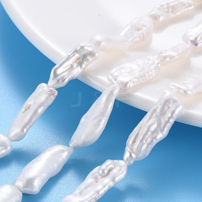 Natural Keshi Pearl Beads Strands PEAR-S020-H01-1