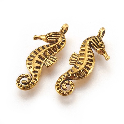 Tibetan Style Alloy Charms TIBEP-A19239-AG-RS-1