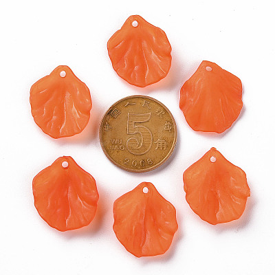 Transparent Frosted Acrylic Pendants MACR-S371-01A-726-1