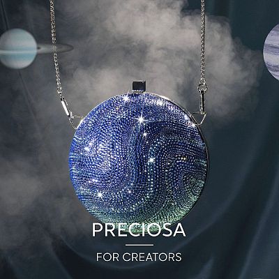 Preciosa® Crystal Hotfix Flatback Stones Y-PRC-HSS10-40010-200-1