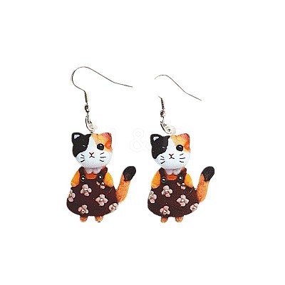 Easter Acrylic Dangle Earrings FS-WG38FCF-05-1