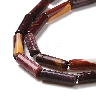 Natural Mookaite Beads Strands X-G-F247-52-1