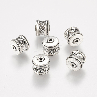 Tibetan Style Alloy Beads TIBEB-K030-05AS-1
