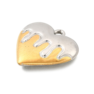 304 Stainless Steel Pendants STAS-M123-03D-PG-1