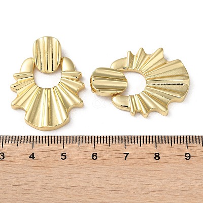 Rack Plating Brass Pendants KK-M268-06G-1