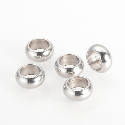Tarnish Resistant 201 Stainless Steel Spacer Beads X-STAS-Q210-84-1