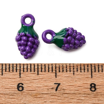 Baking Paint Alloy Pendants LS-FIND-G097-04B-1