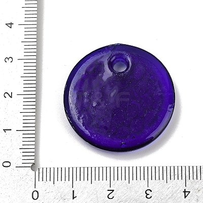 Handmade Lampwork Pendants LAMP-R005-01B-1