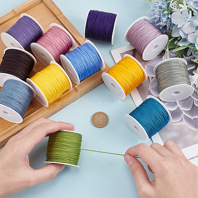 18 Rolls 18 Colors Chinlon Thread OCOR-PH0002-61-1