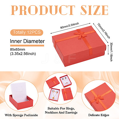 Cardboard Jewelry Set Boxes CON-TAC0006-06D-1