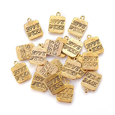 Tibetan Style Pendants GLF11553Y-1