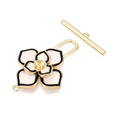 Brass Toggle Clasps KK-N054-151G-1