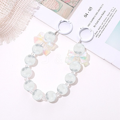 50Pcs Transparent Acrylic Beads TACR-CJ0001-55-1