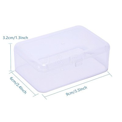 Plastic Bead Storage Containers LS-CON-WH0004-R674-1