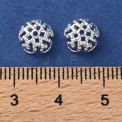 Brass Bead Caps KK-C260-19A-S-1