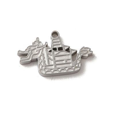 Non-Tarnish 304 Stainless Steel Pendants STAS-L022-327P-1