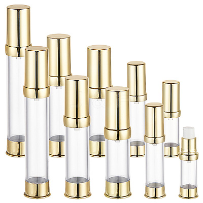 8pcs 4 styles Plastic Pump Bottles MRMJ-OC0003-79B-1