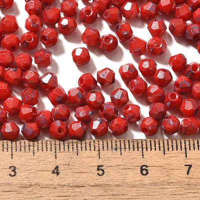 Picasso Baking Paint Glass Seed Beads SEED-A032-02A-09-1