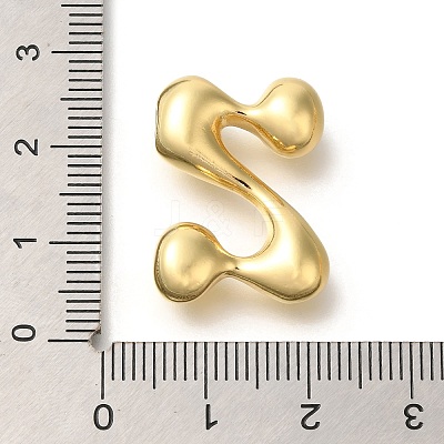 Rack Plating Brass Beads KK-S051-01G-Z-1