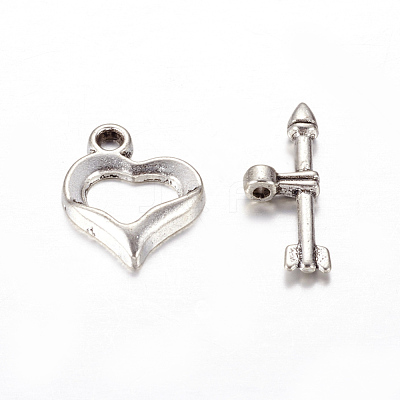 Tibetan Style Toggle Clasps AC2020-1