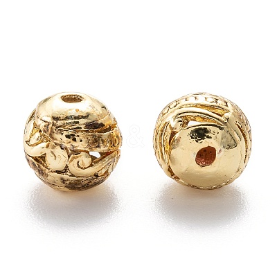 Alloy Hollow Beads X1-PALLOY-P238-09G-RS-1