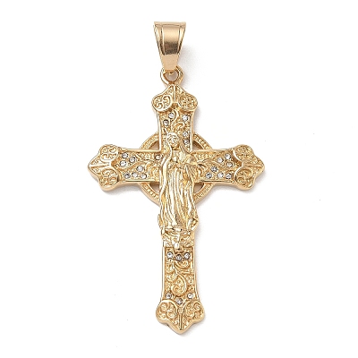 304 Stainless Steel Big Pendants SA-CBA29A1-06G-B-1