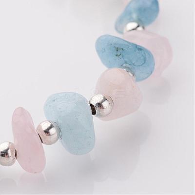 Gemstone Stretch Bracelets BJEW-JB02414-05-1