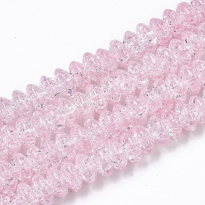 Crackle Glass Beads GLAA-S192-004E-1