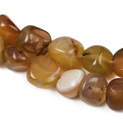 Natural Agate Beads Strands G-L630-F01-01A-1