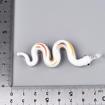 Handmade Lampwork Big Pendants LAMP-N034-17A-1