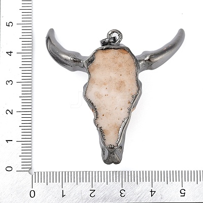 Resin Big Pendants RESI-E008-05B-05-1