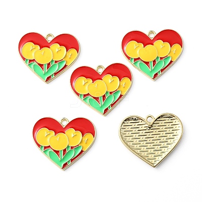 Zinc Alloy Enamel Pendants ENAM-TAC0021-21B-03-1