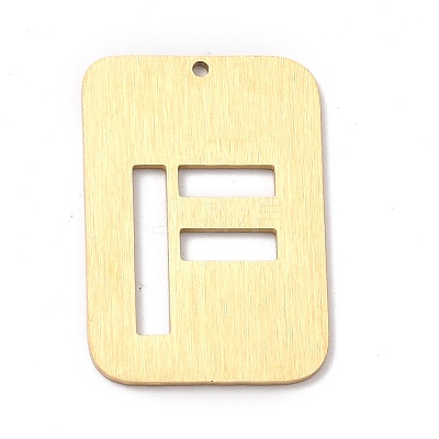 Ion Plating(IP) 304 Stainless Steel Pendants STAS-K216-49F-G-1