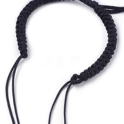 Adjustable Nylon Cord Bracelet Making MAK-F023-A01-1